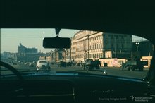 Вид из машины, центр Москвы